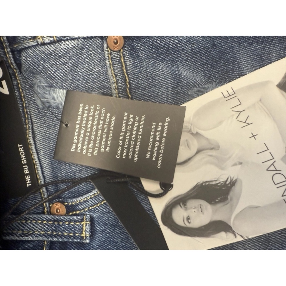 Kendall and Kylie The Bu Short Size 25 Denim Jorts Women's - Picture 6 of 9